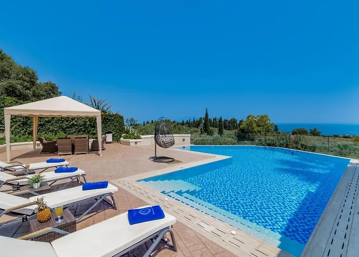 Villa Frido Luxury With Jacuzzi Akrotiri (Zakynthos)